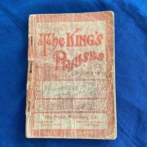 1907 The King’s Praises, Sanville, gospel hymnal